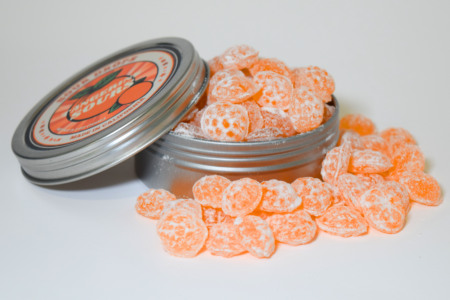 tangerine sours hard candy