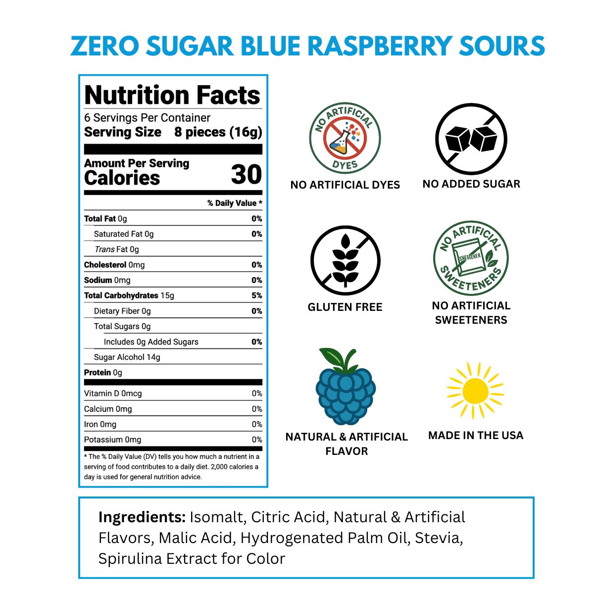 Zero Sugar Sours Variety Pack
