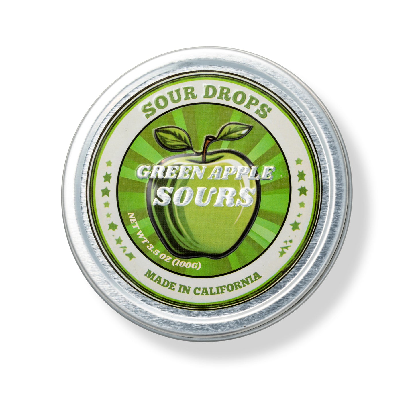 green apple sours hard candy