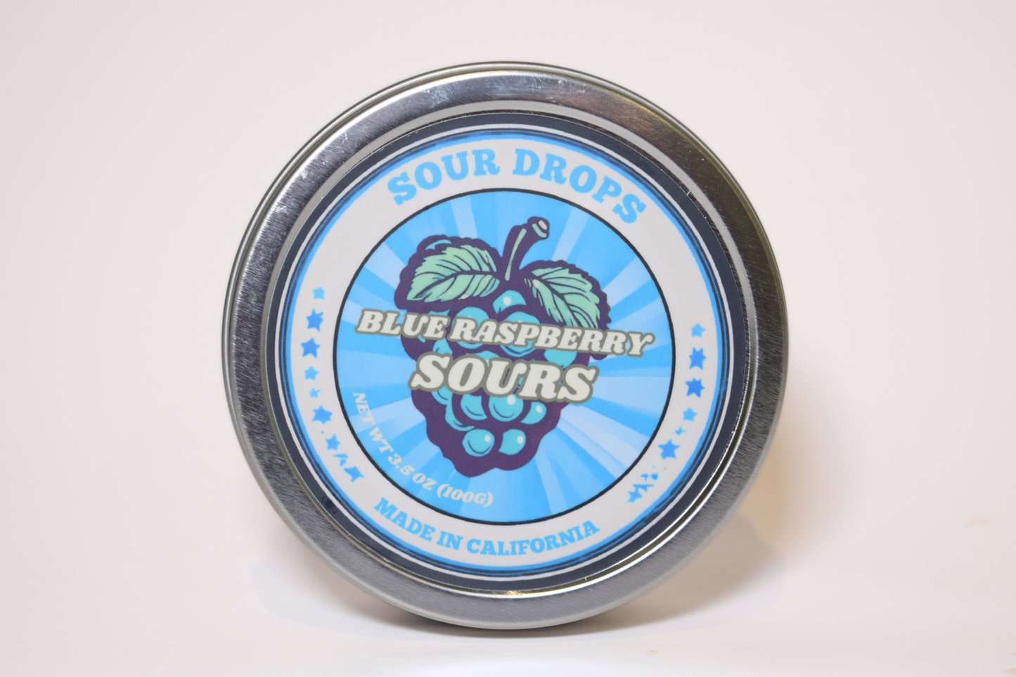 blue raspberry sour hard candy