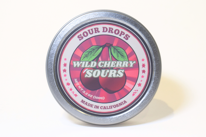 wild cherry sour hard candy