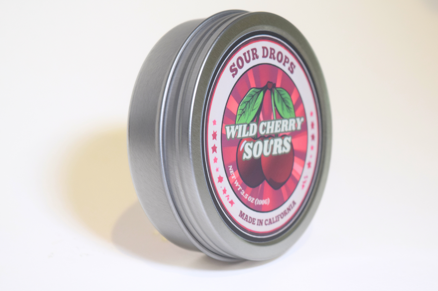 wild cherry sour hard candy