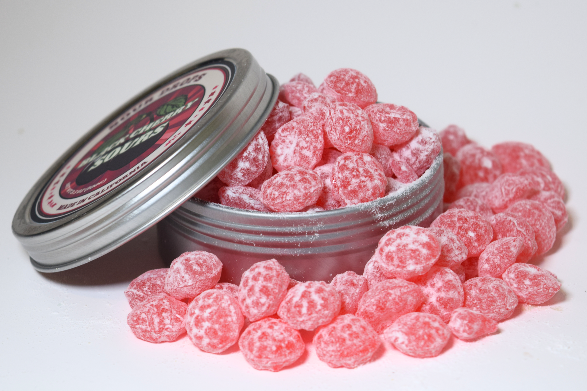 wild cherry sour hard candy