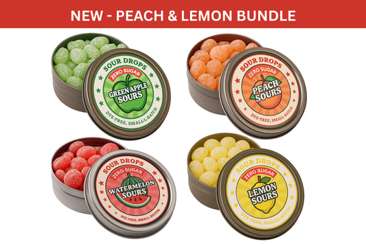 Zero Sugar Sours 4-Tin Variety Pack