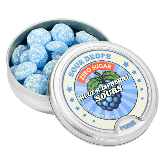 sour drops zero sugar blue raspberry